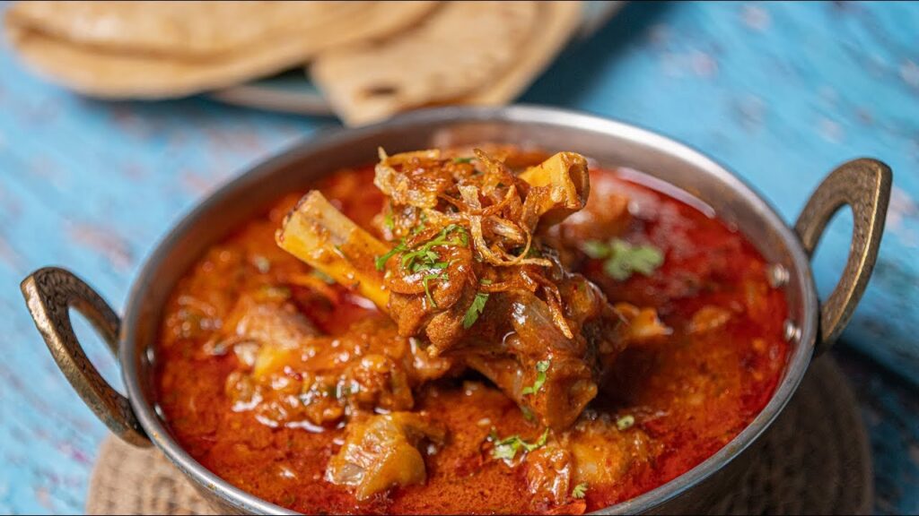 Traditional Mutton Nihari served in a bowl